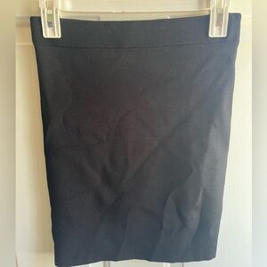 T Alexander‎ Wang Women’s Black Ribbed Mini Classic Pencil Skirt Sz Small NWOT